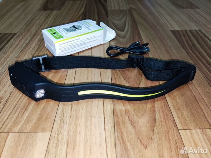 Налобный фонарь COB