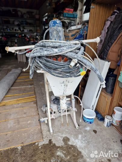 Штукатурная станция бу