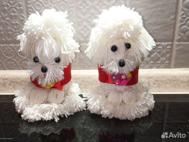 Сувениры щенки Бишон фризе