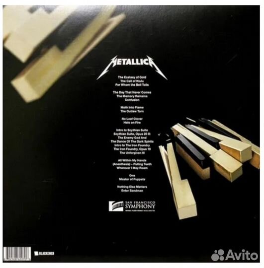 Винил Metallica - концерт S&M2(4LP)