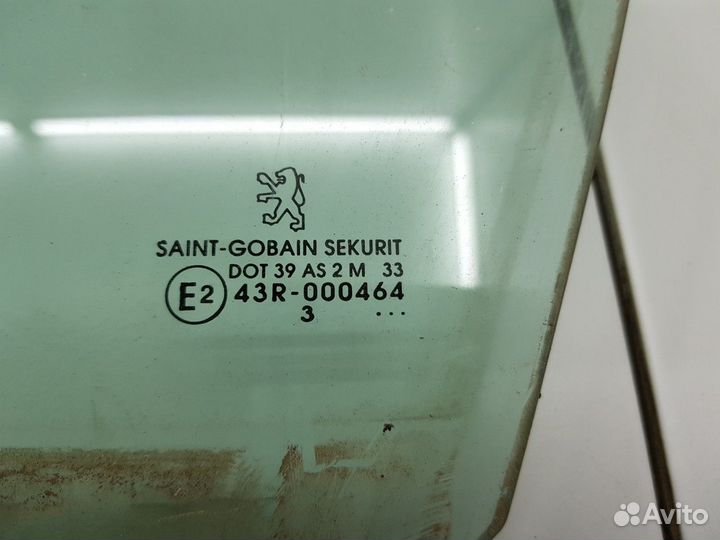 Стекло переднее левое (Peugeot 206)