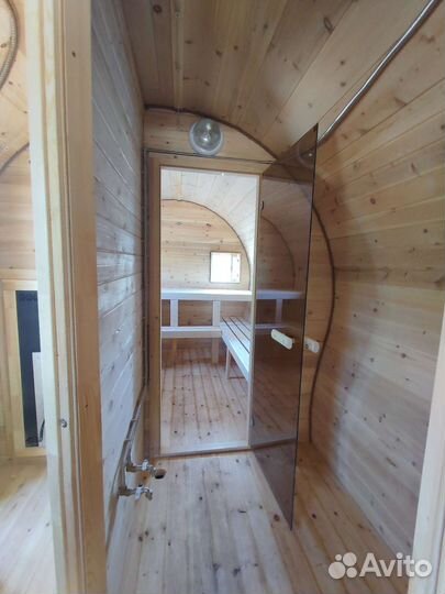 Бaня-бoчкa Xoббит