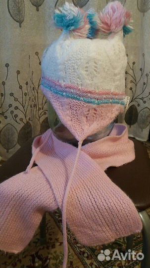 Шапка и шарф (Новый )