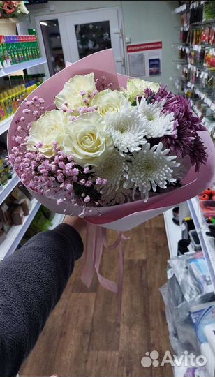 Живые цветы букеты с доставкой
