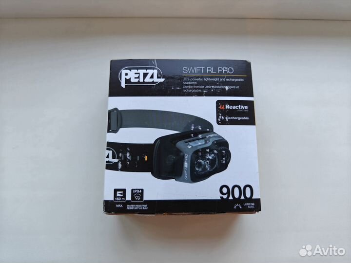 Petzl Swift RL Pro 900лм фонарь налобный