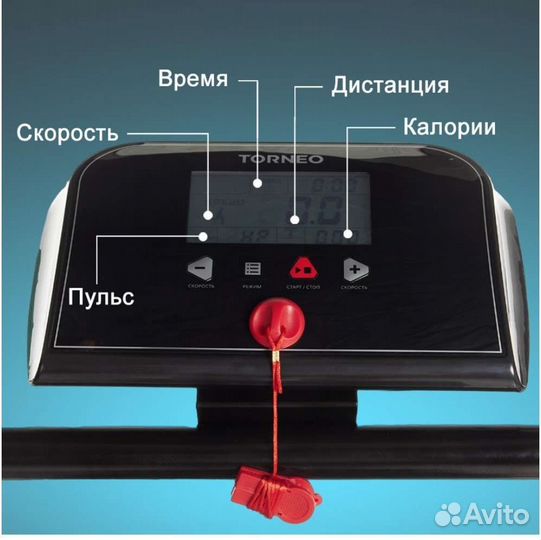 Новая беговая дорожка torneo inita