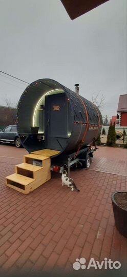 Баня бочка аренда (мобильная баня) (сауна)