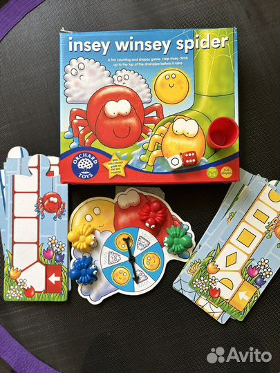 Обучающая игра Orchard toys Insey Winsey Spider
