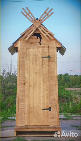 Дачный туалет с установкой SHP793