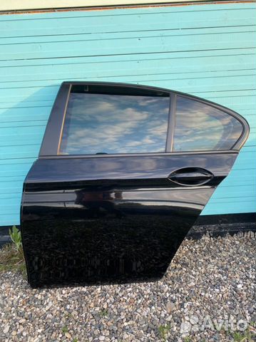 Дверь задняя левая BMW F10 Чёрная