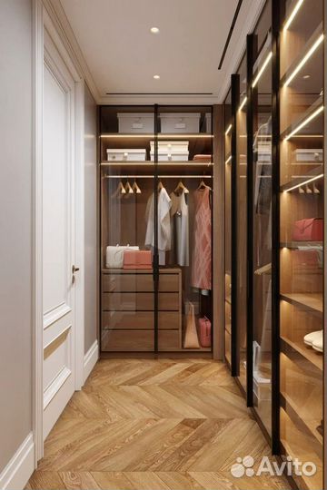 Шкаф гардеробная на заказ