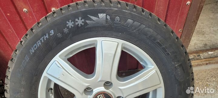 Колеса в сборе Michelin Ice north 3 215/65/16