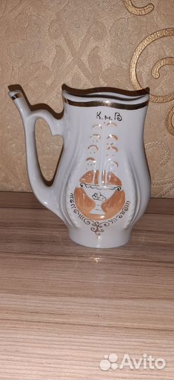 Кружка для минеральной воды Фарфор раритет СССР