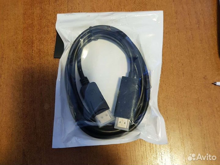Кабель Display Port - hdmi 1 метр