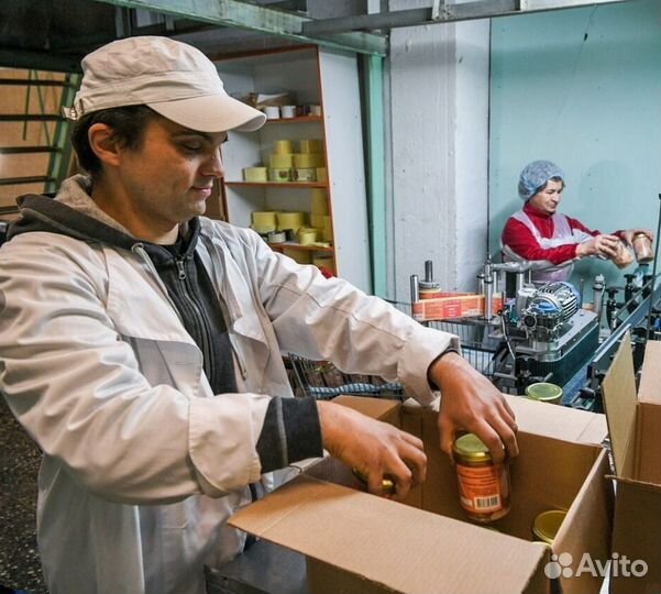 Сотрудник на завод Еженедельные выплаты