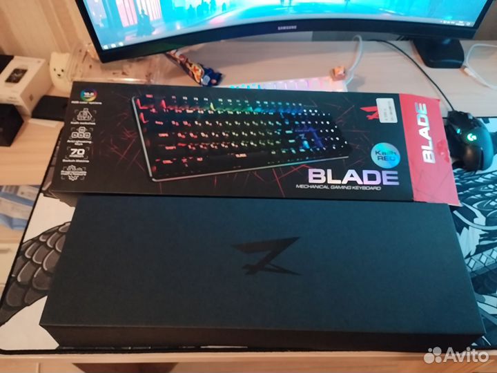 ZET gaming blade Игровая механическая клавиатура R