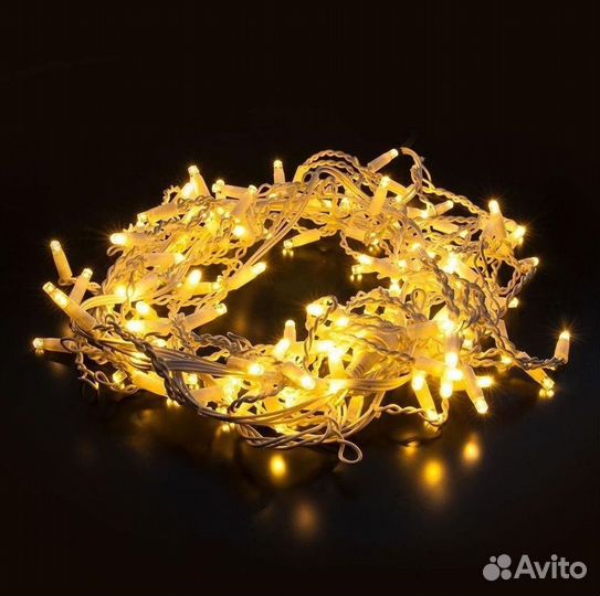 Гирлянда уличная занавес новая