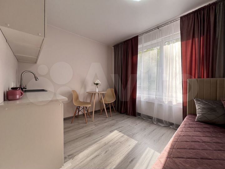 Квартира-студия, 16,6 м², 1/9 эт.