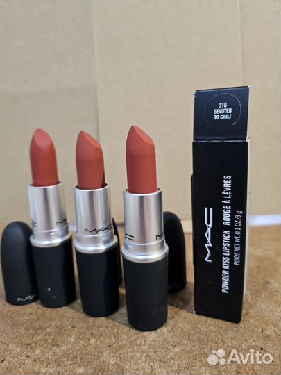 Помада для шуб 316 Devoted to Chili. Mac