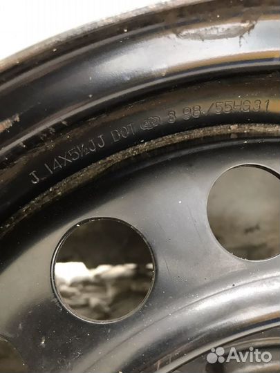 Диски штампованные r14х5 1/2 JJ