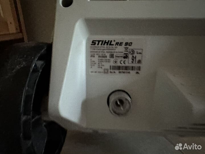 Мойка высокого давления stihl re 90