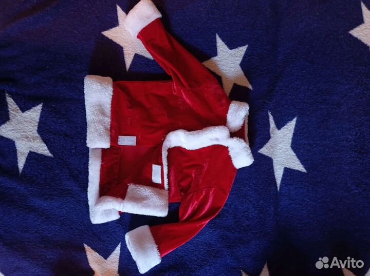 Костюм деда мороза детский