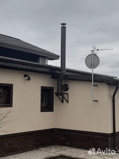 Продаём крашеные дымоходы