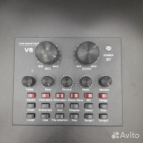 Внешняя звуковая карта V8