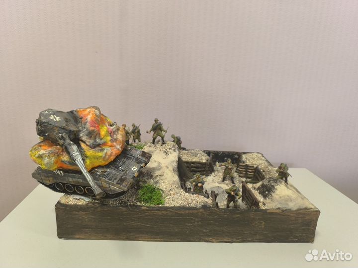 Диорама военная