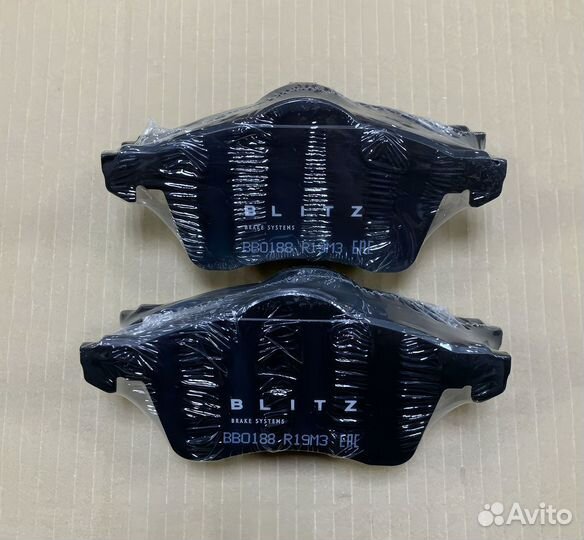 Колодки тормозные передние VW transporter T4 (blitz)