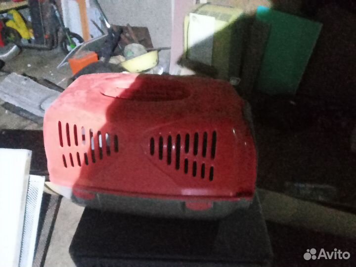 Переноска для кошек пластиковая