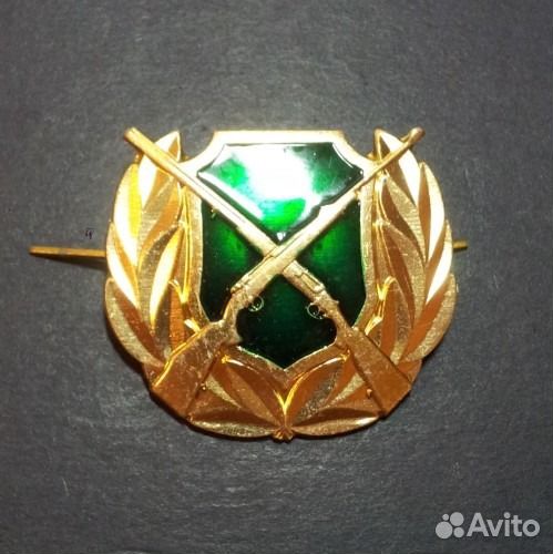 Эмблема на тулью Охотнадзора