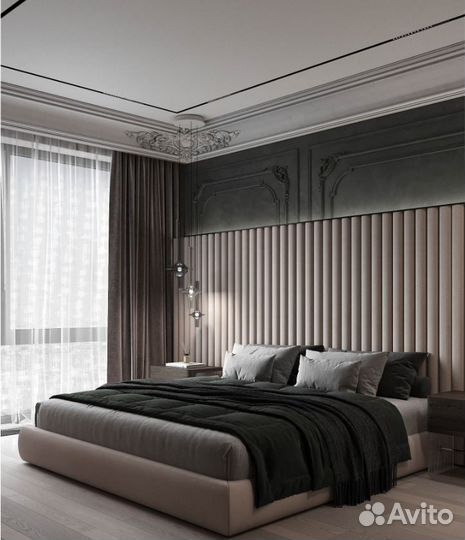 Мягкие стеновые панели - комфорт в интерьер