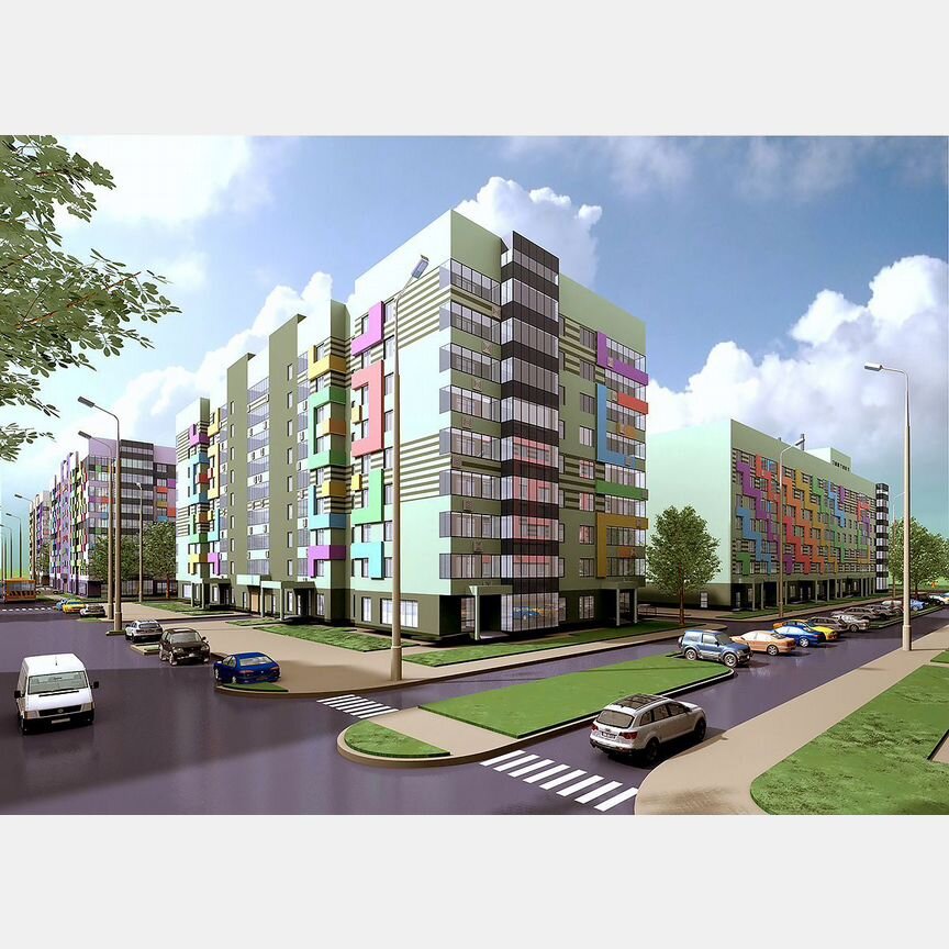 3-к. квартира, 80,1 м², 7/9 эт.