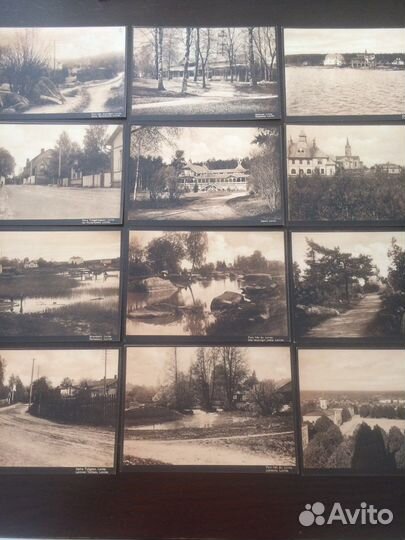 Старинный набор фото