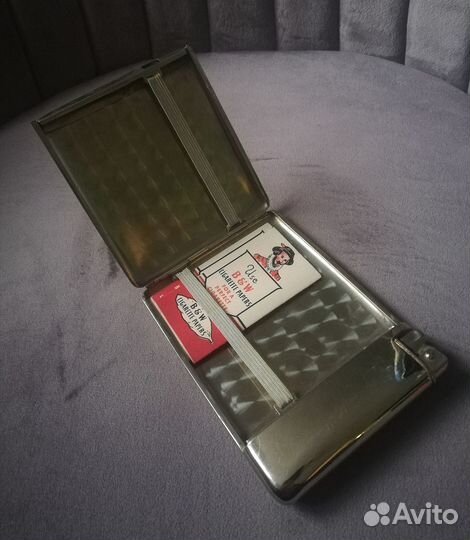 Австрийский Портсигар с зажигалкой
