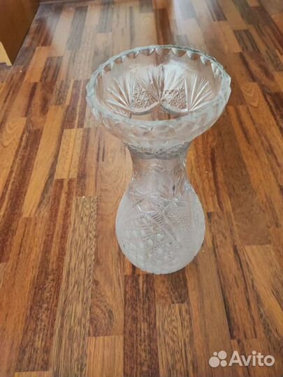 Вазы хрустальные