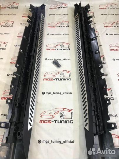 Пороги на бмв х5 ф15 с 2014+ года