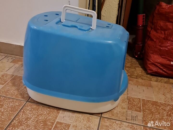 Кошачий лоток закрытый