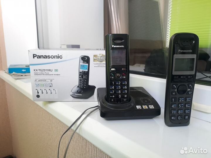 Цифровой беспроводной телефон Panasonic KX-TG8205