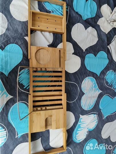 Полка столик для ванной