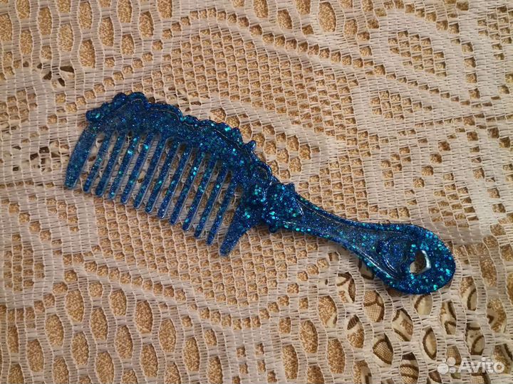 Гребешок из эпоксидной смолы