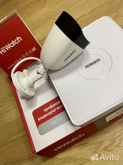 Комплект видеонаблюдения 4-5 камер HiWatch 2мп