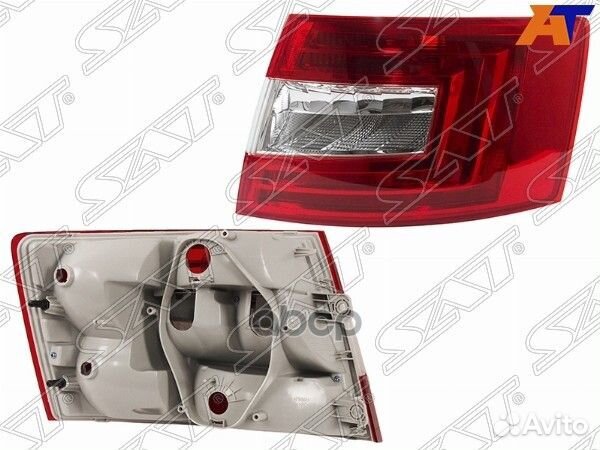 Фонарь задний skoda octavia 13-16 RH st6651928r
