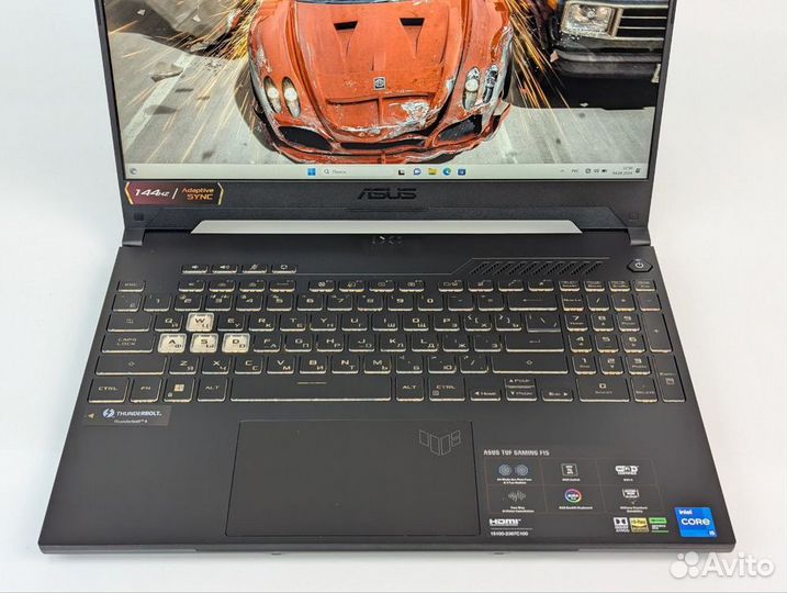 Asus TUF Gaming F15 i5-12500H RTX3050 16GB 512GB