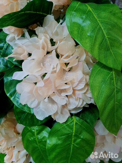 Искусственное дерево гортензия