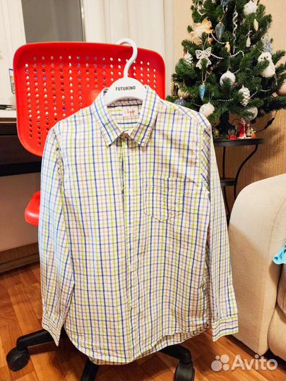 Рубашка в школу на мальчика 134-140
