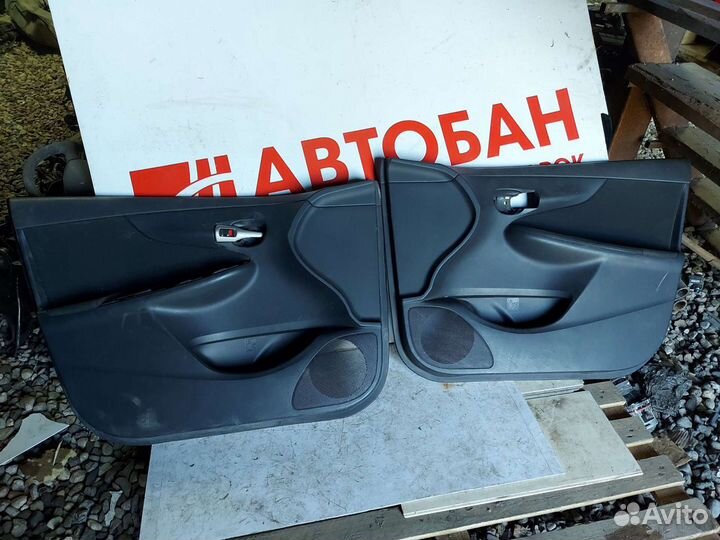 Обшивка двери передней левой правой Corolla E15 15