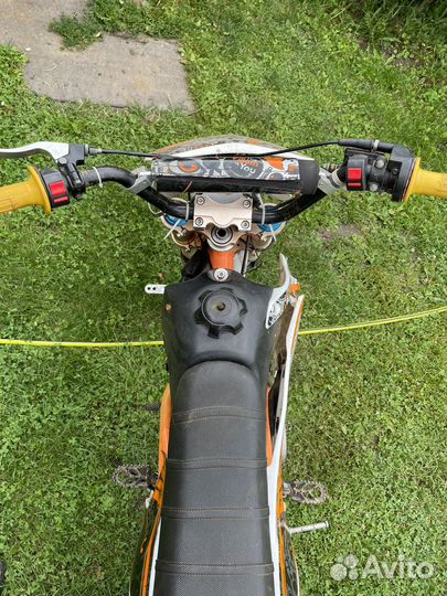 Питбайк sssr atom 125 l 17/14 orange