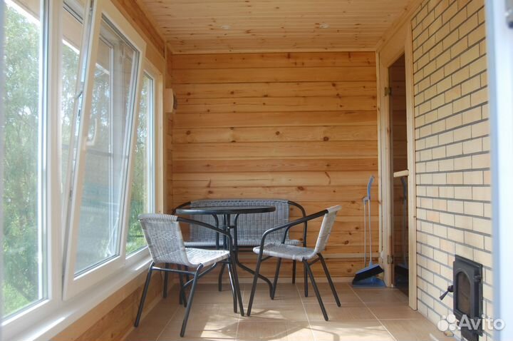 Баня на дровах